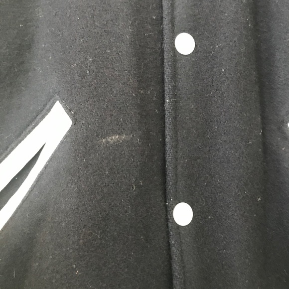 2000’s Varsity Cheerleading Leather & Wool Jacket Y2K - Picture 6 of 16